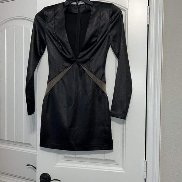 Michael Costello x REVOLVE Zoya Mini Dress in Black - Picture 7 of 11